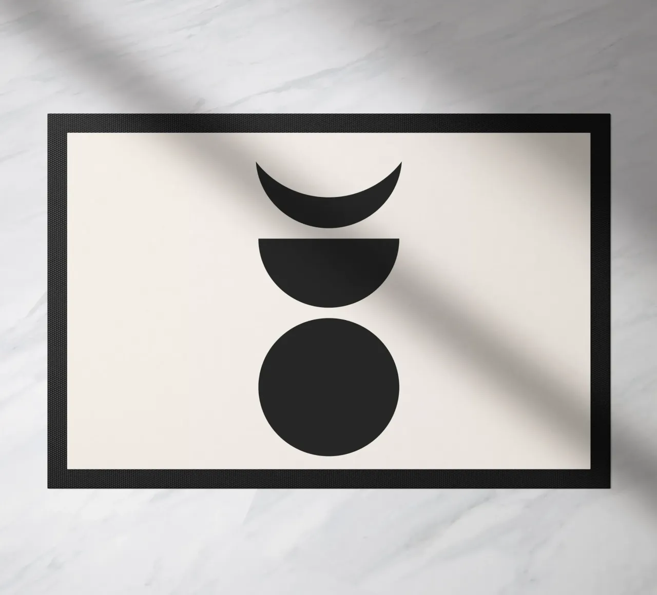 Astratto Boho metà secolo Pattern 27 zerbino da Paigaam Studio