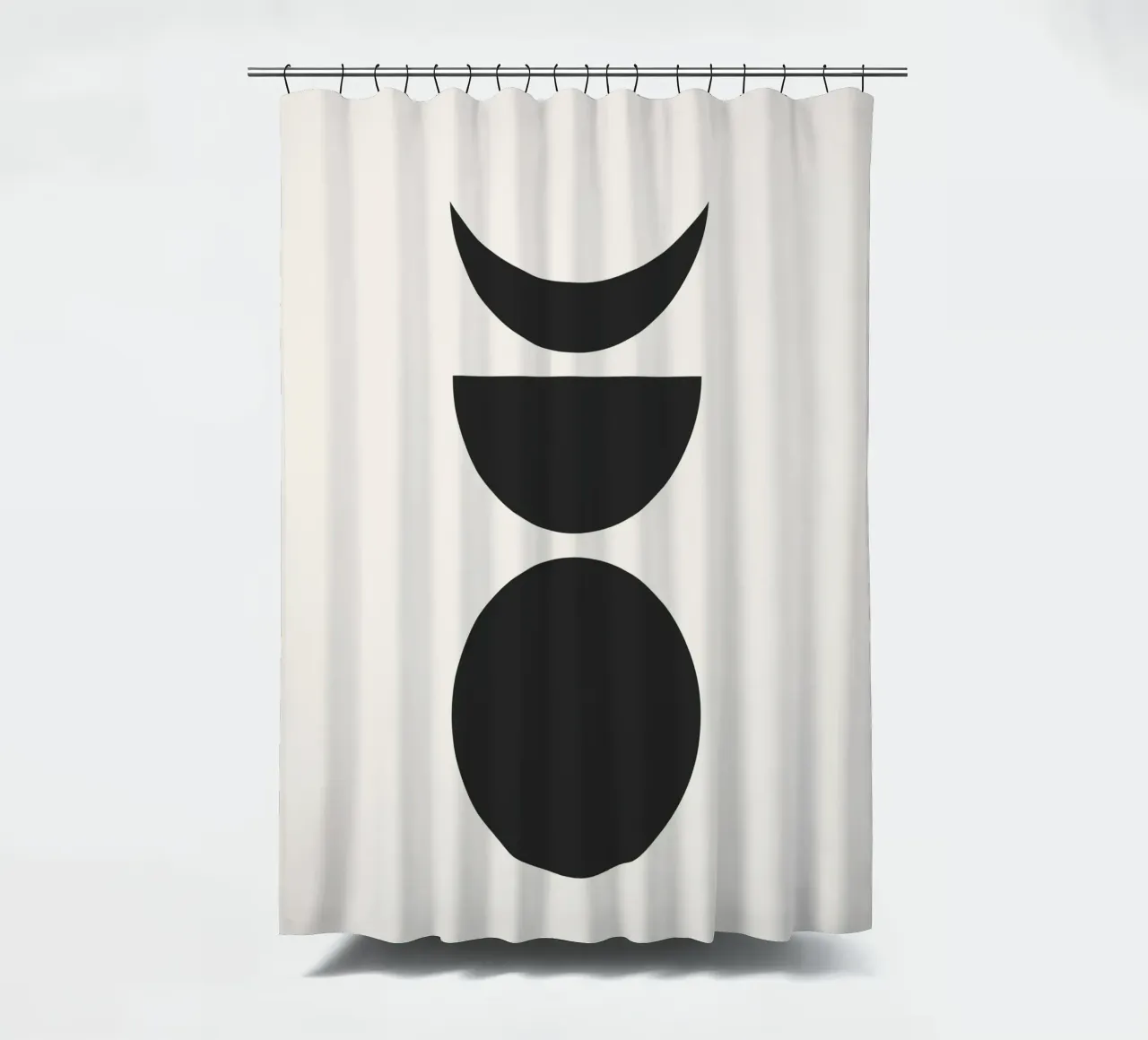 Abstracto Boho mediados de siglo Patrón 27 cortina de baño de Paigaam Studio