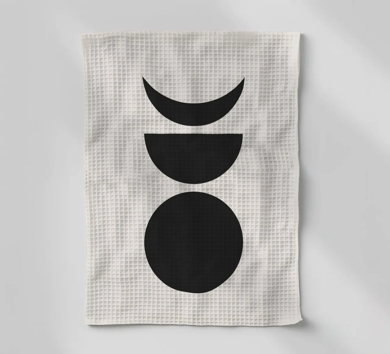 Abstract Boho mid eeuw Patroon 27 theedoek van Paigaam Studio