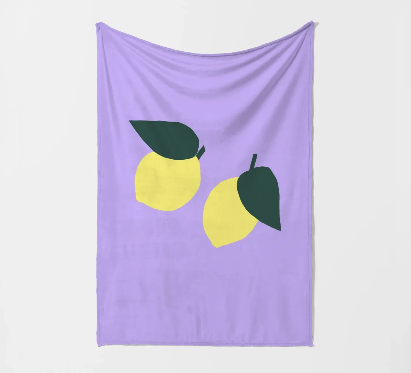 Limone Big Fleecedecke von Iris Knabenschuh Design