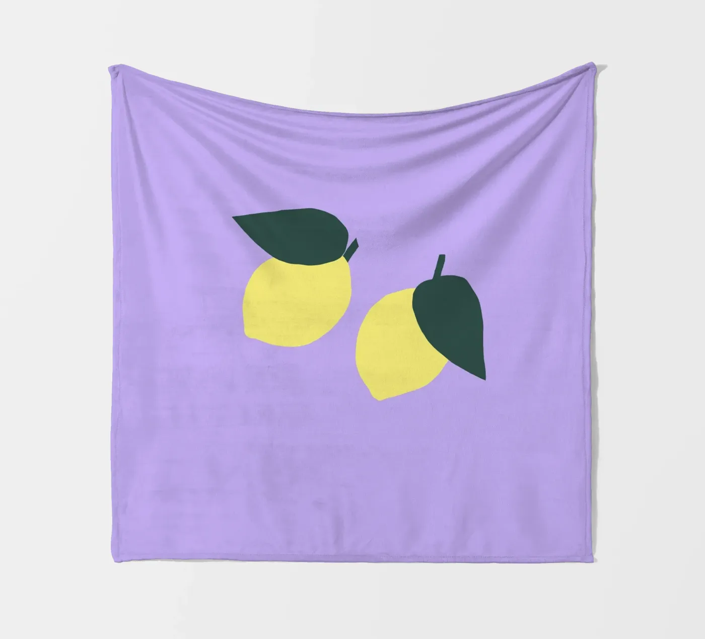 Limone Big Fleecedecke von Iris Knabenschuh Design