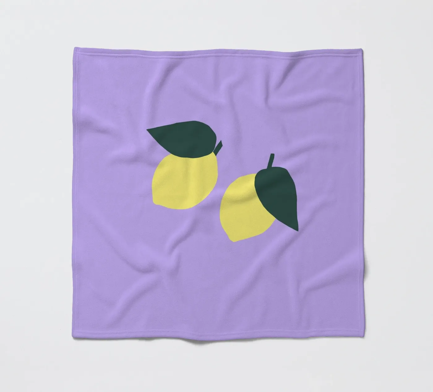 Limone Big Fleecedecke von Iris Knabenschuh Design