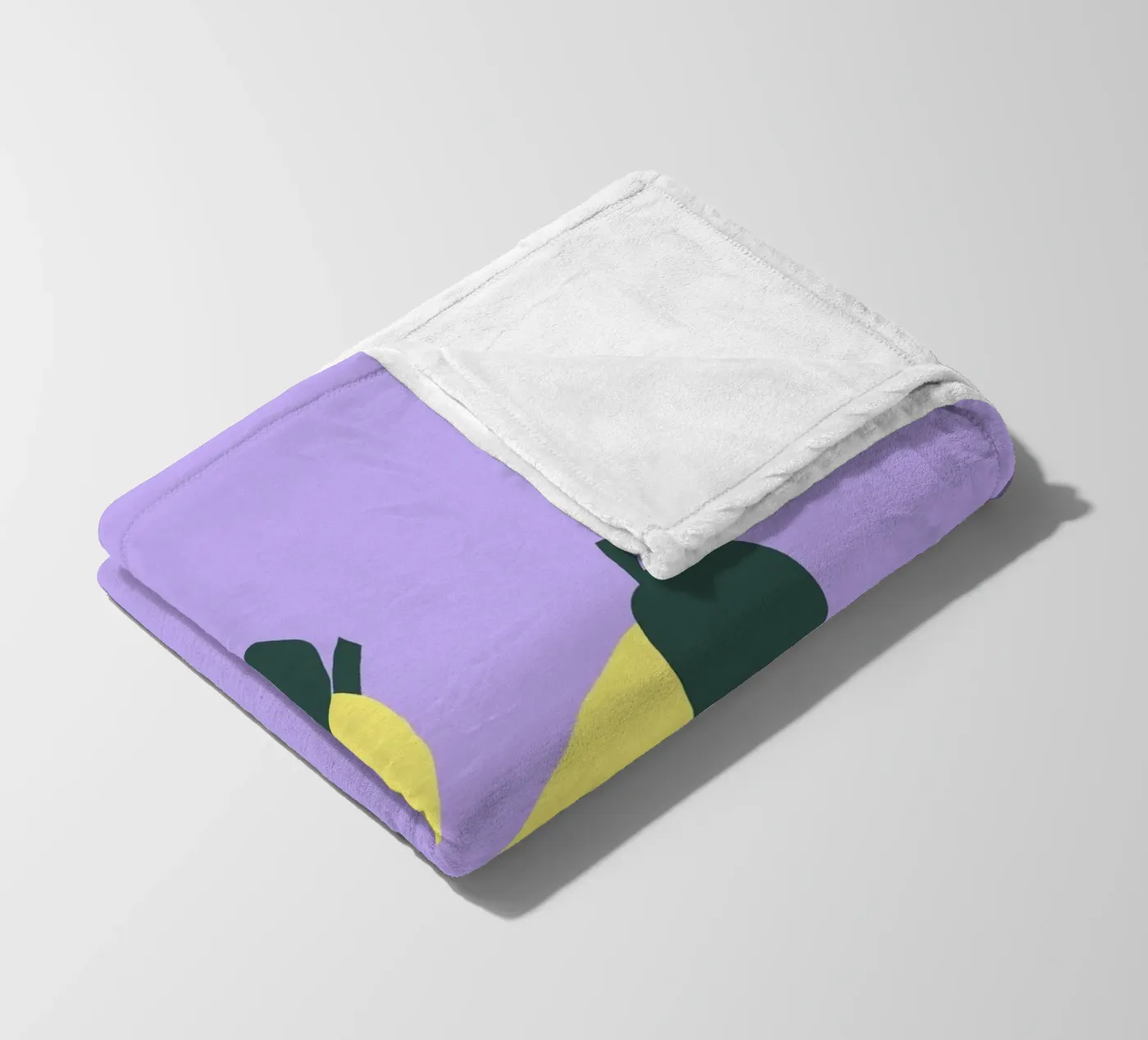 Limone Big Fleecedecke von Iris Knabenschuh Design