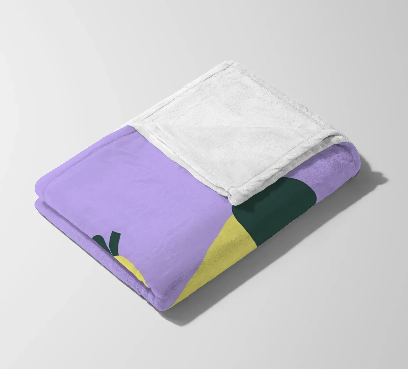 Limone Big Fleecedecke von Iris Knabenschuh Design