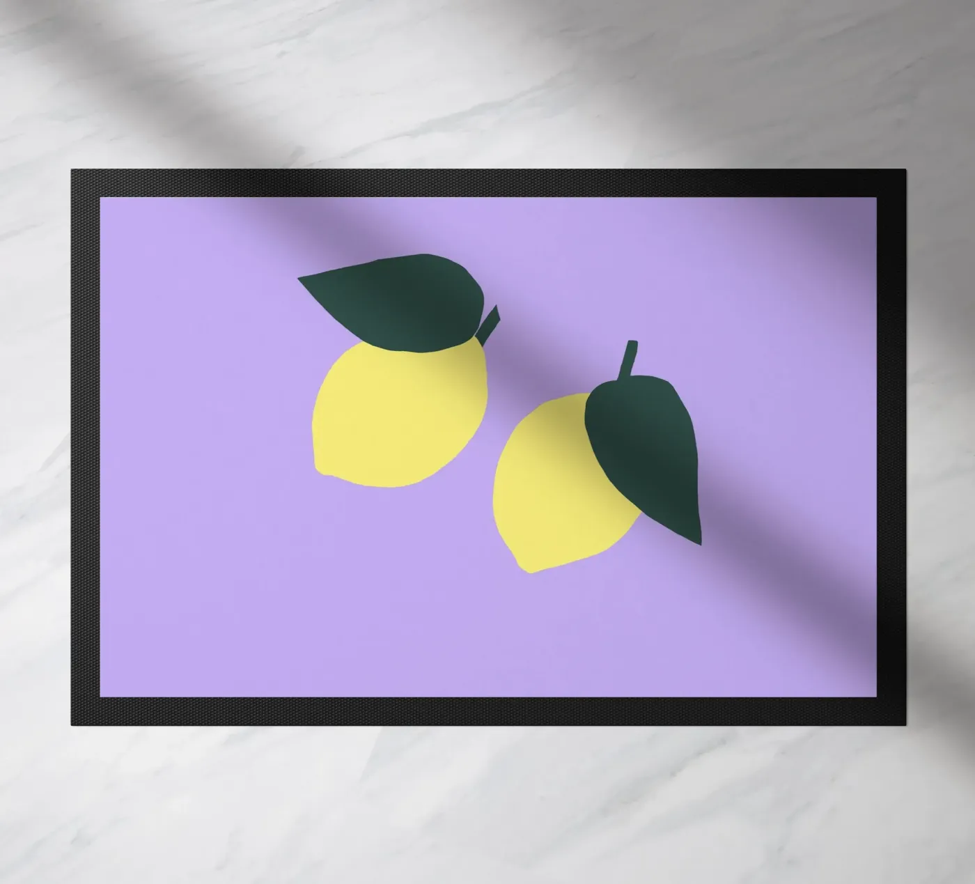 Limone Big deurmat van Iris Knabenschuh Design