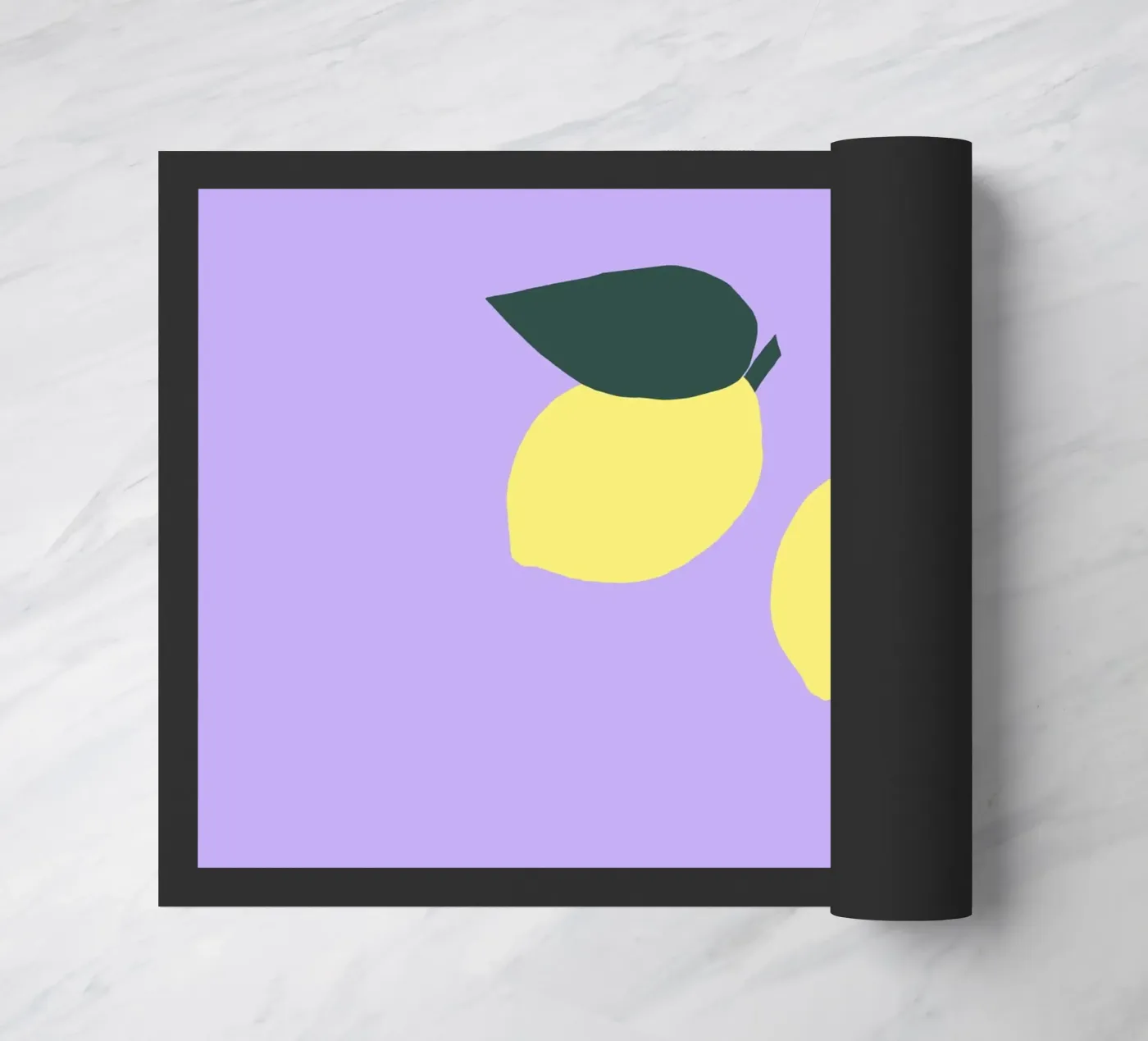 Limone Big deurmat van Iris Knabenschuh Design