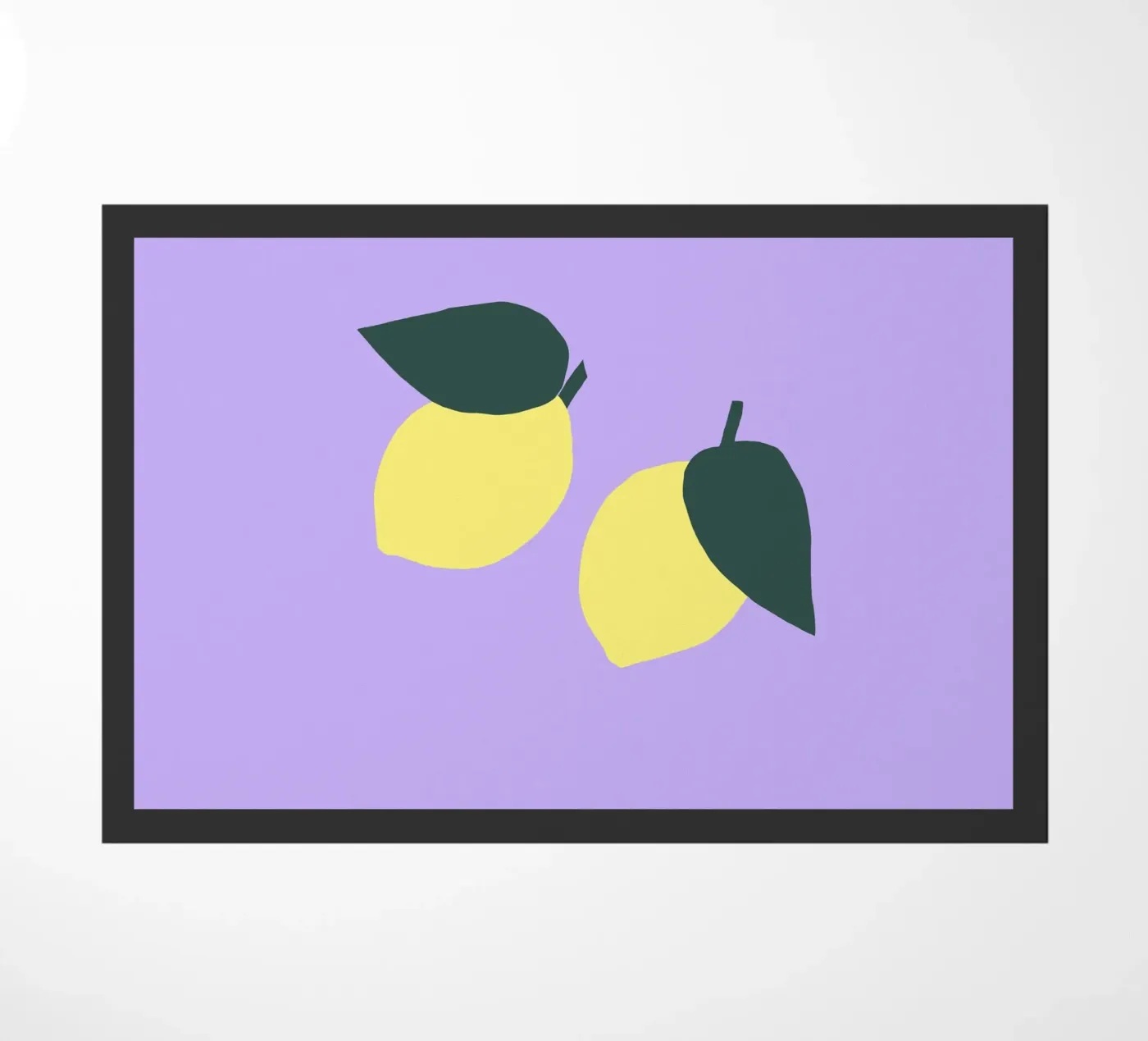 Limone Big deurmat van Iris Knabenschuh Design