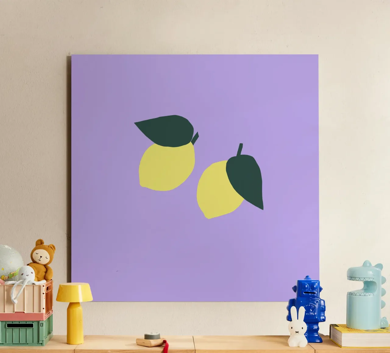 Limone Big alu dibond de Iris Knabenschuh Design