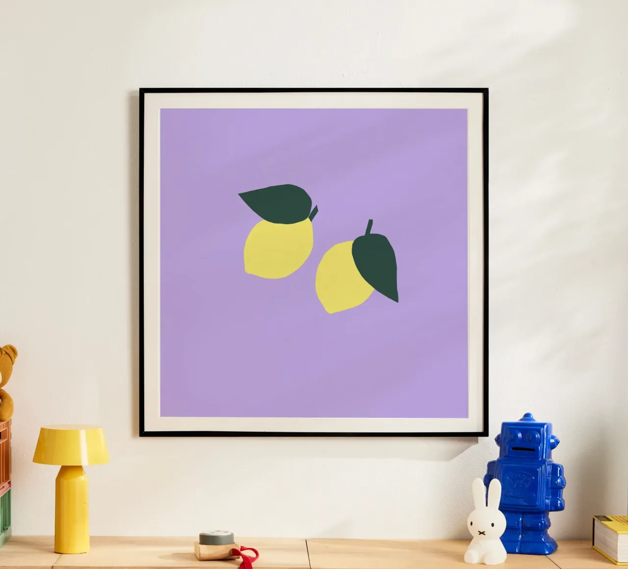 Limone Big poster da Iris Knabenschuh Design
