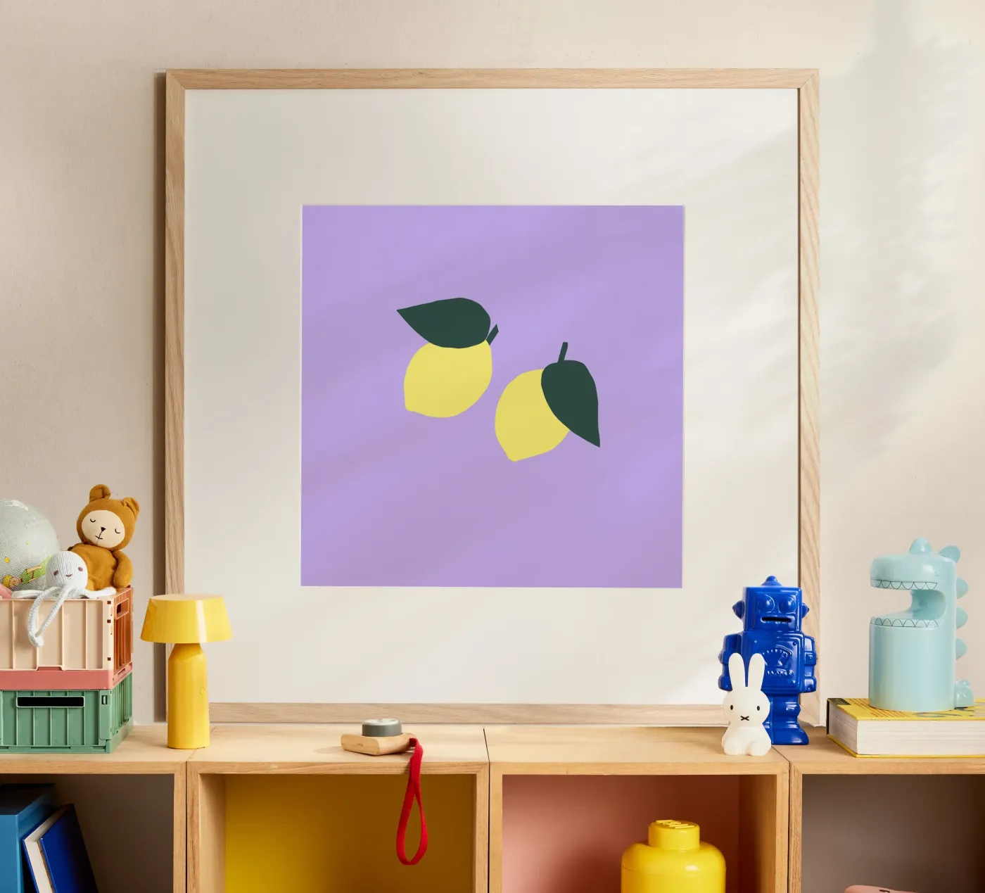 Limone Big poster by Iris Knabenschuh Design