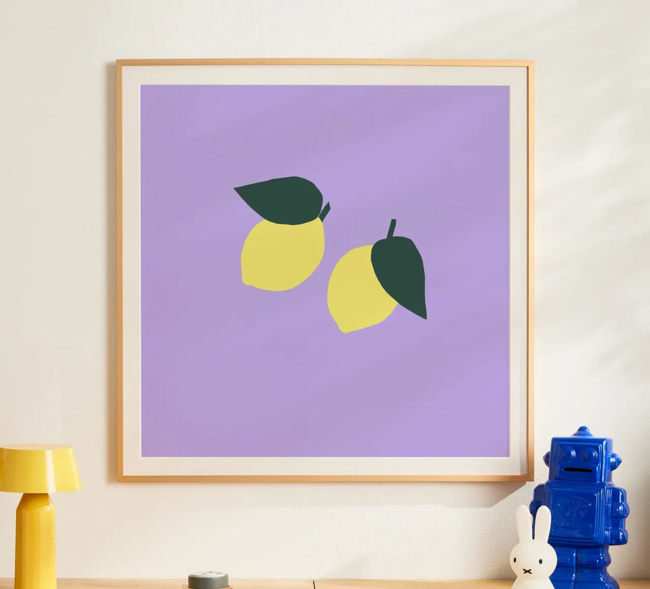 Limone Big poster da Iris Knabenschuh Design