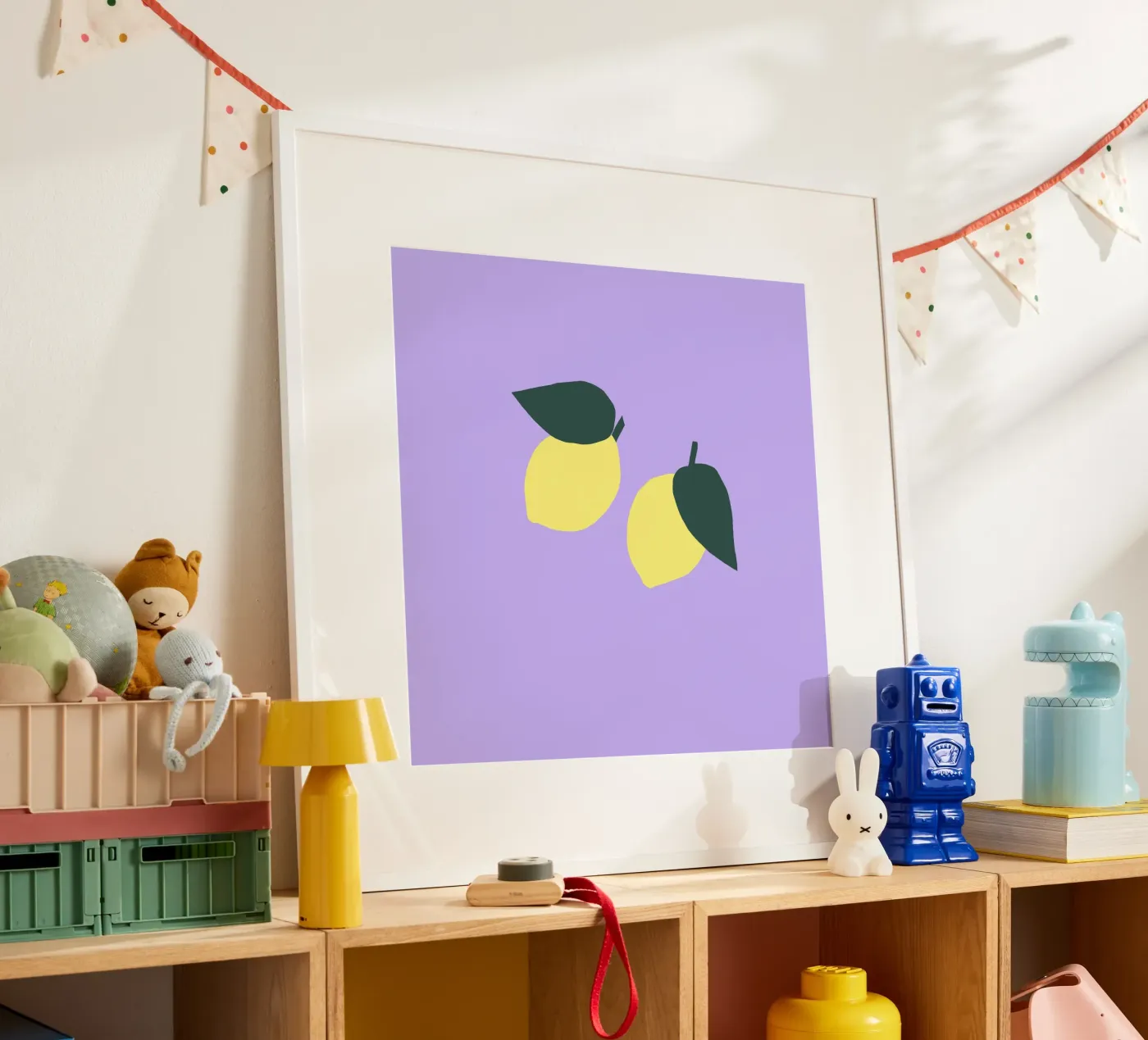 Limone Big poster by Iris Knabenschuh Design