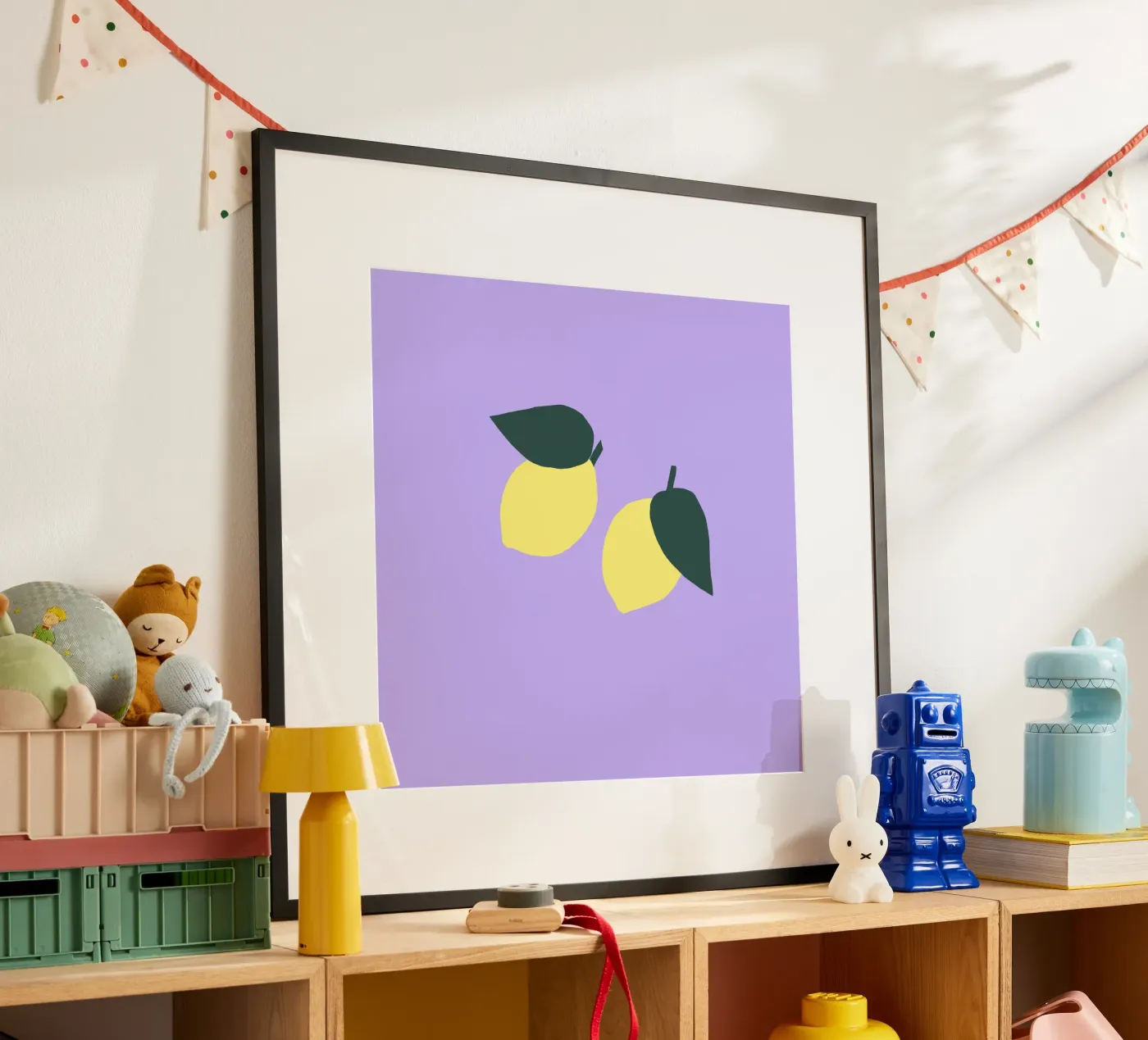 Limone Big poster by Iris Knabenschuh Design