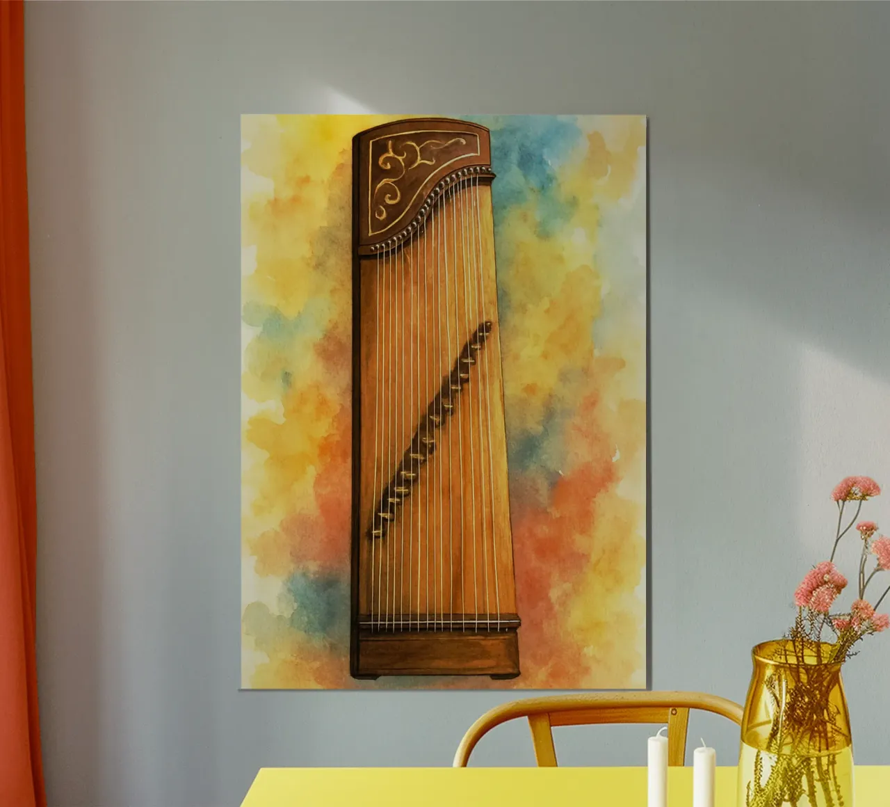 ghuzeng Phantasie Malerei Zeichnung Kunst Poster von the gendels