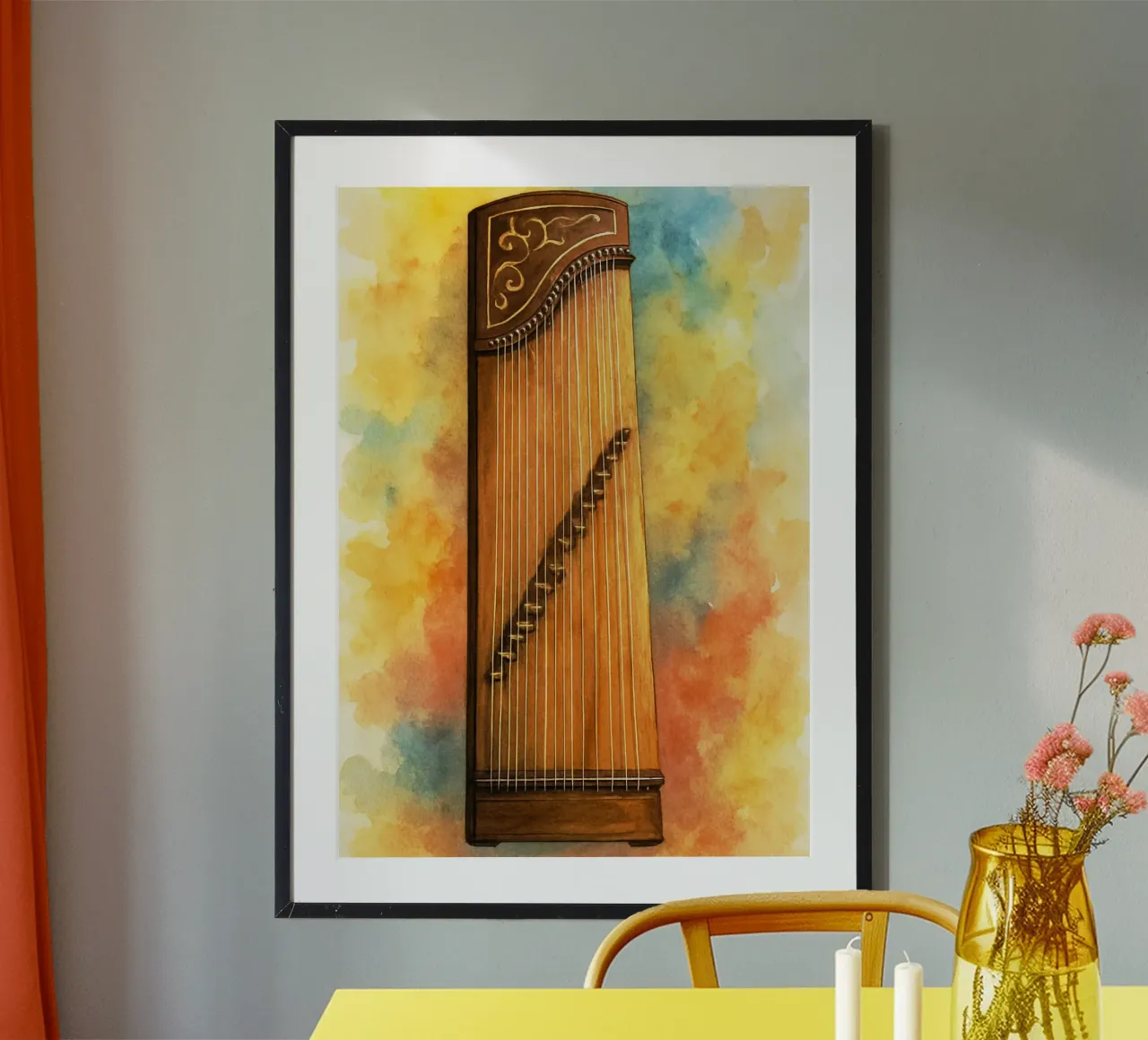 ghuzeng Phantasie Malerei Zeichnung Kunst Poster von the gendels