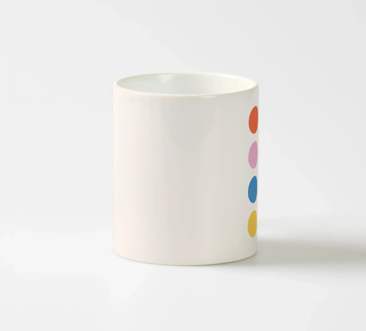 Puntini Bauhaus tazza in ceramica da Paigaam Studio