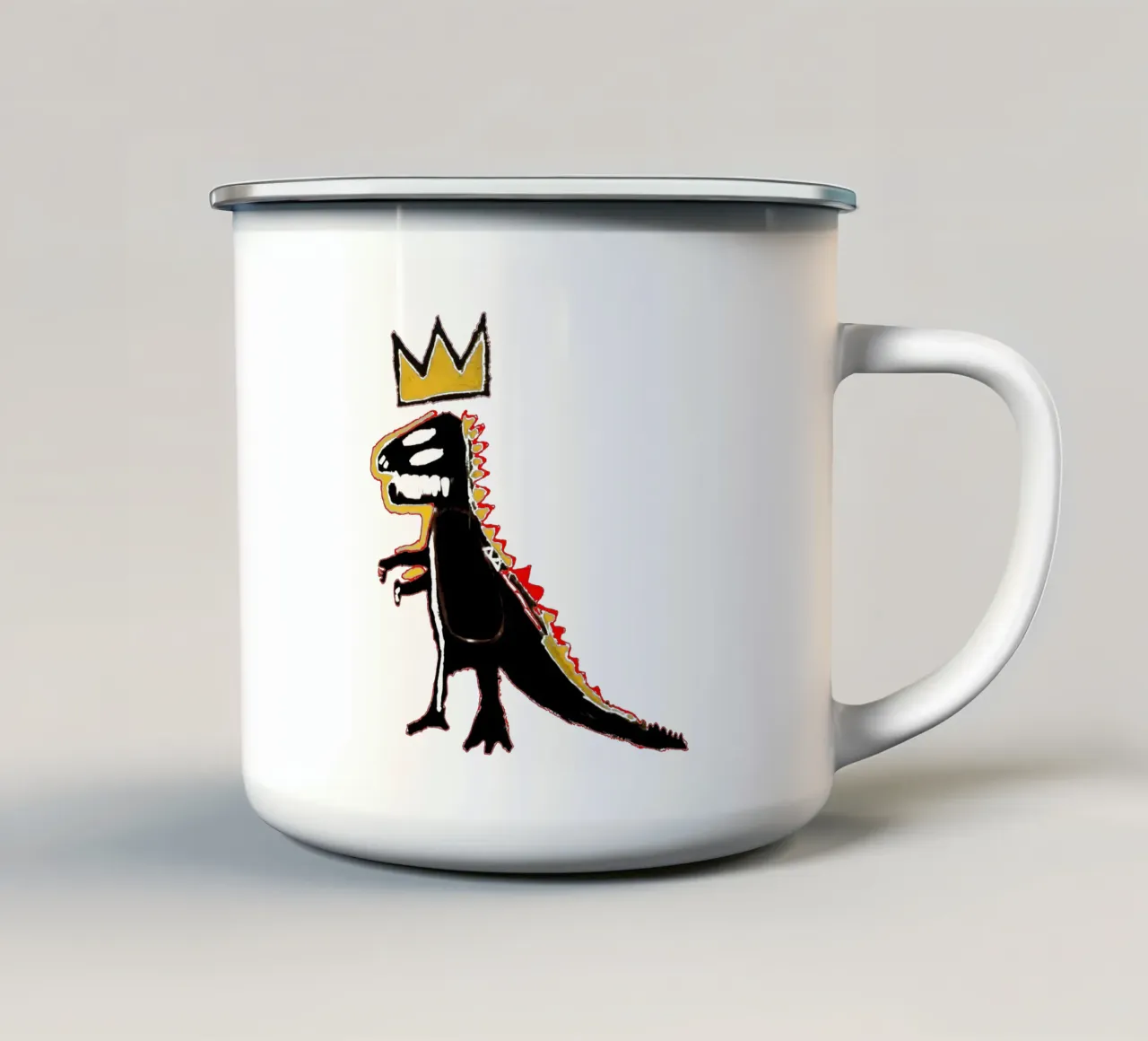 Il Re Dino tazza in smalto da Danielshop