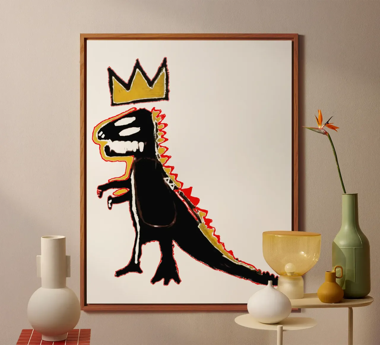 Il Re Dino alluminio dibond da Danielshop
