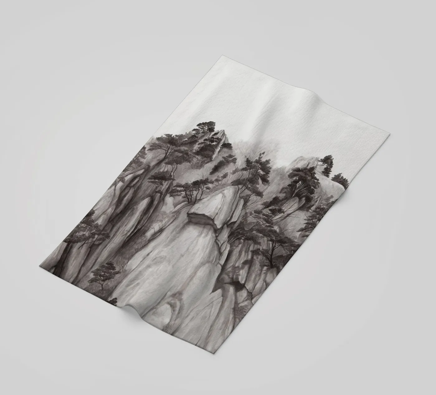 Landscape 2014 telo mare da Soyoung Kwon