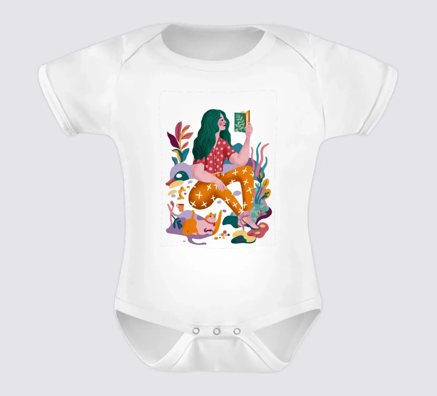 Exploration créative body bébé de Petal Canvas