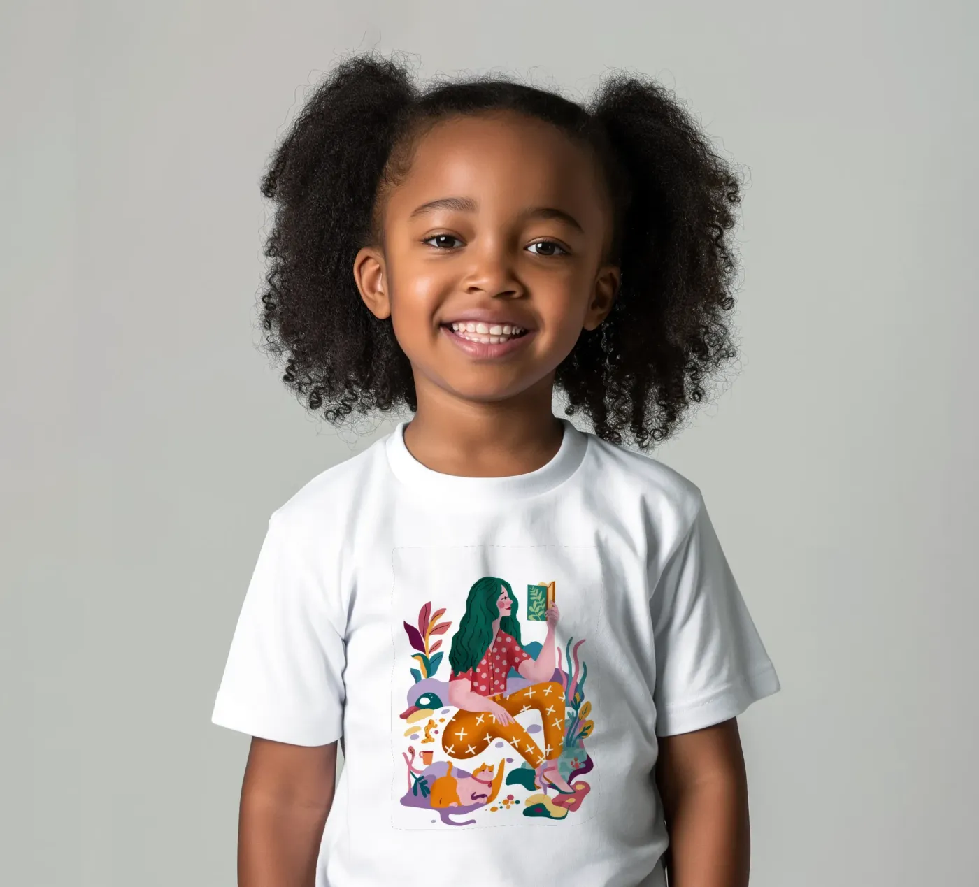 Creative Exploration kinder t-shirt van Petal Canvas