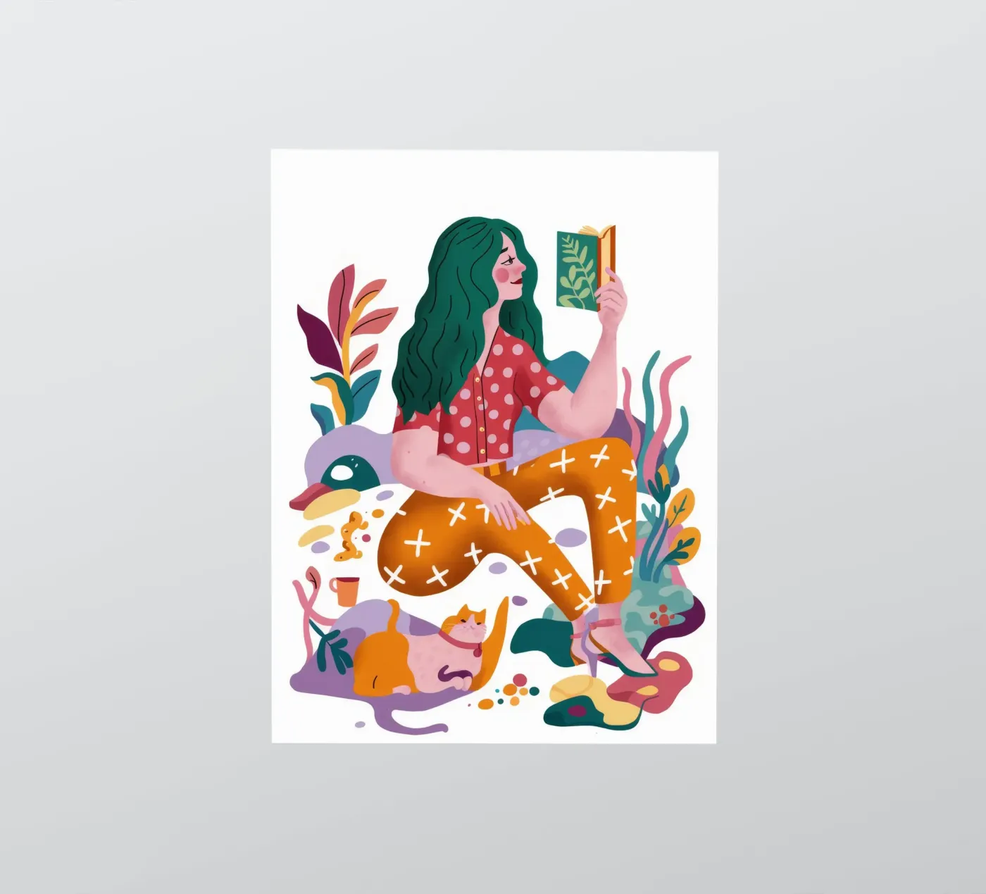 Creative Exploration sticker van Petal Canvas