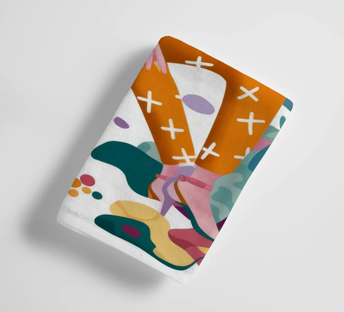 Creative Exploration towel by Petal Canvas