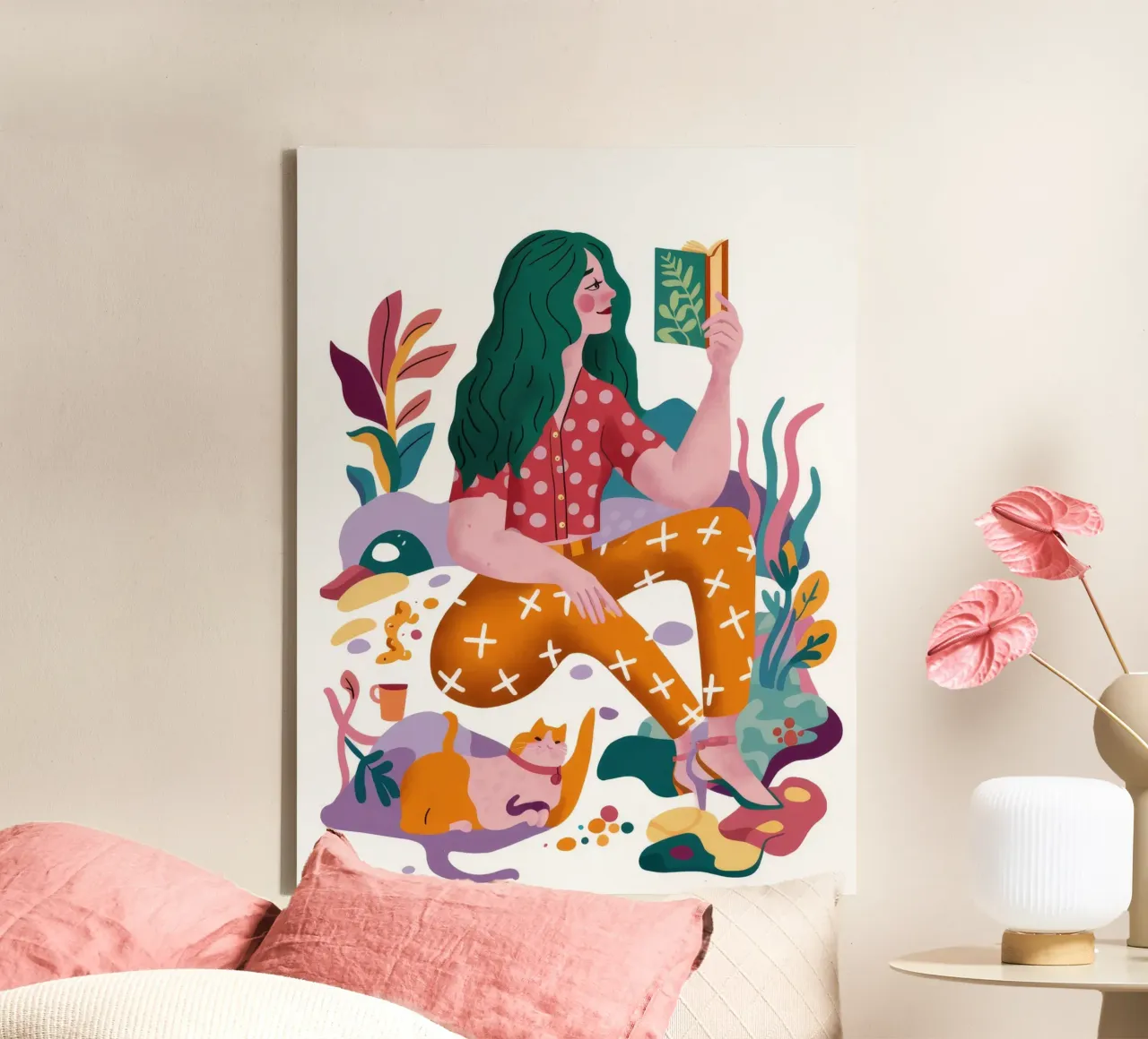 Creative Exploration canvas by Petal Canvas