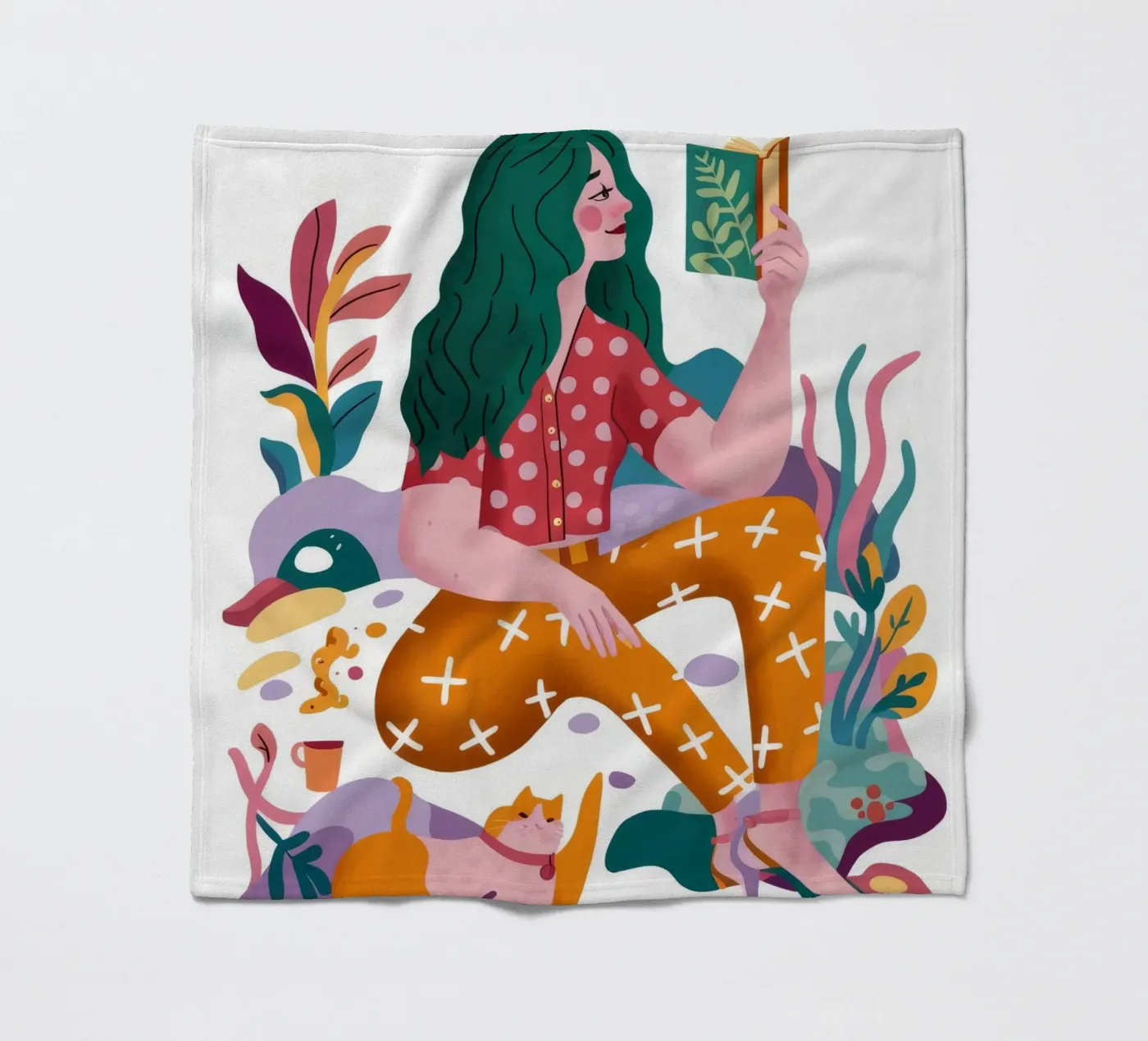 Creative Exploration Fleecedecke von Petal Canvas