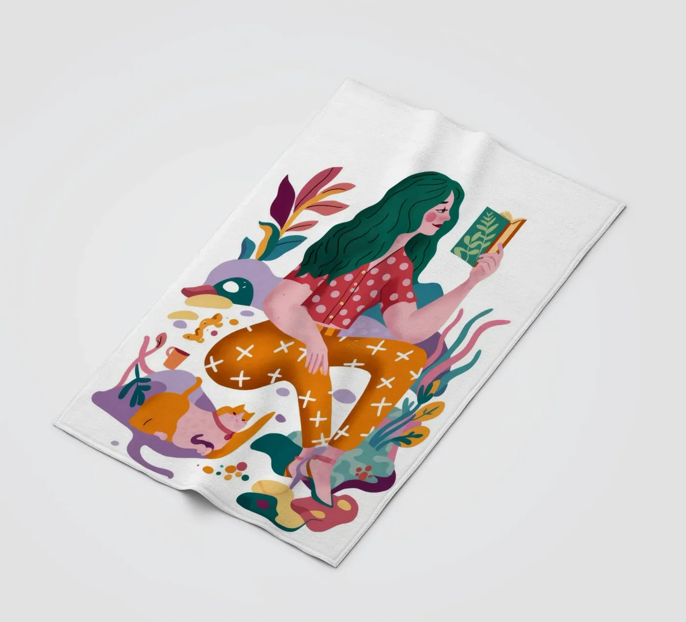 Creative Exploration Fleecedecke von Petal Canvas