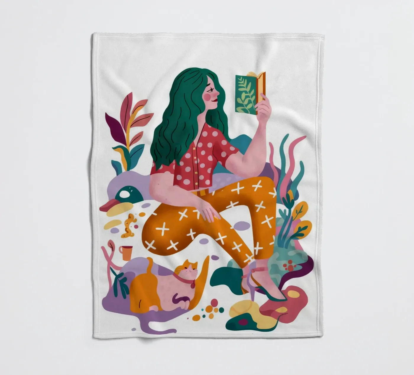 Creative Exploration Fleecedecke von Petal Canvas