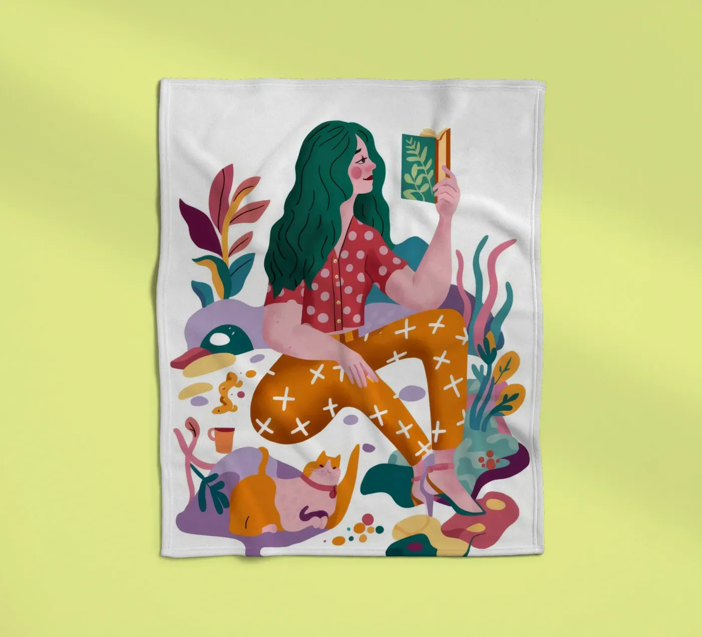 Creative Exploration Fleecedecke von Petal Canvas