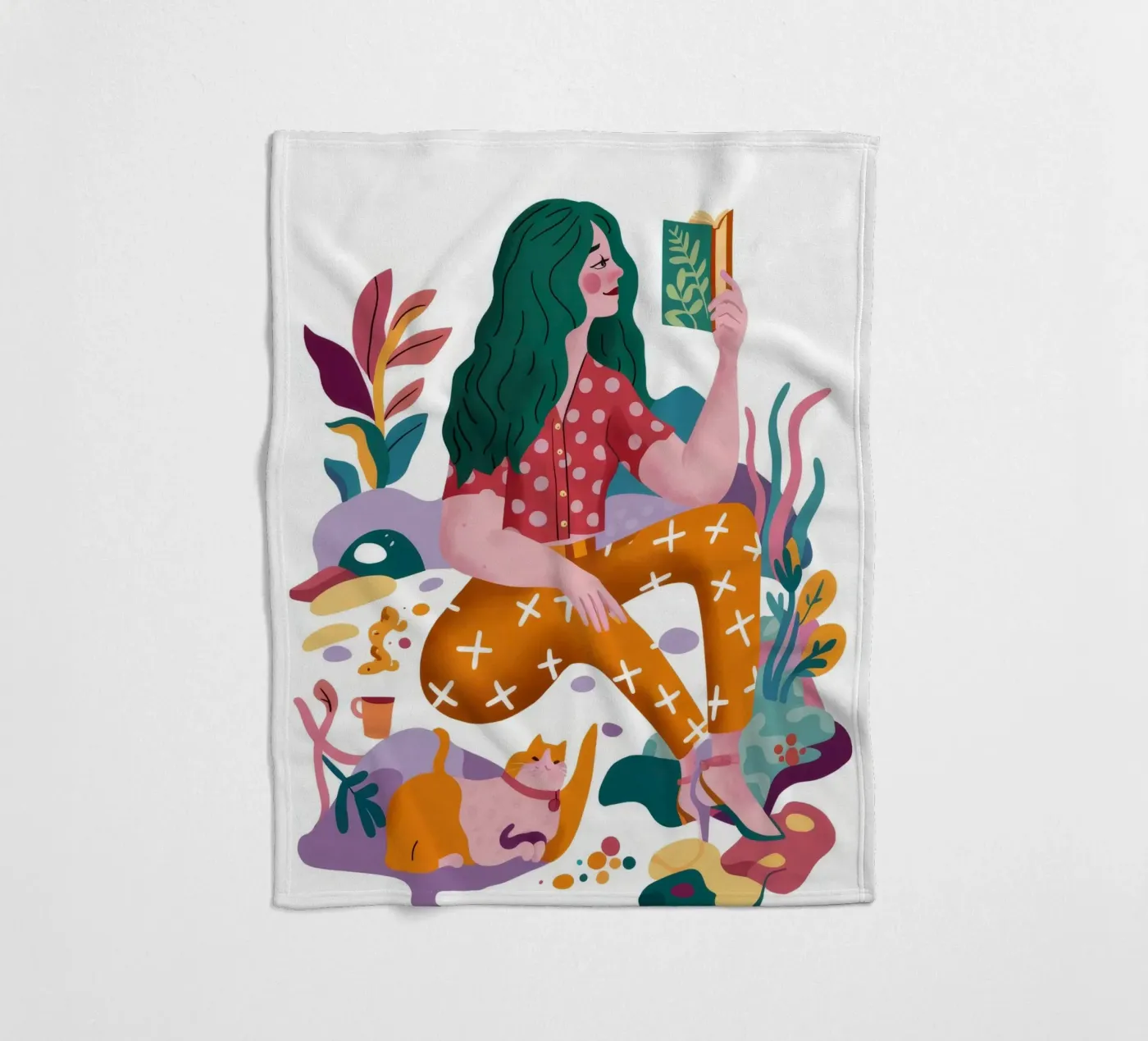 Creative Exploration Fleecedecke von Petal Canvas