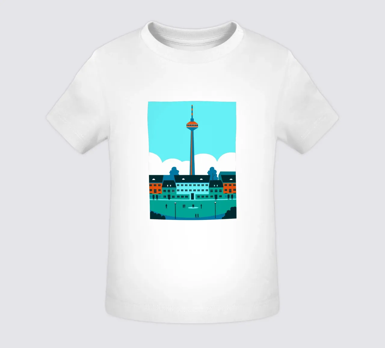 City of Berlin baby t-shirt by TODAY'S SHOP