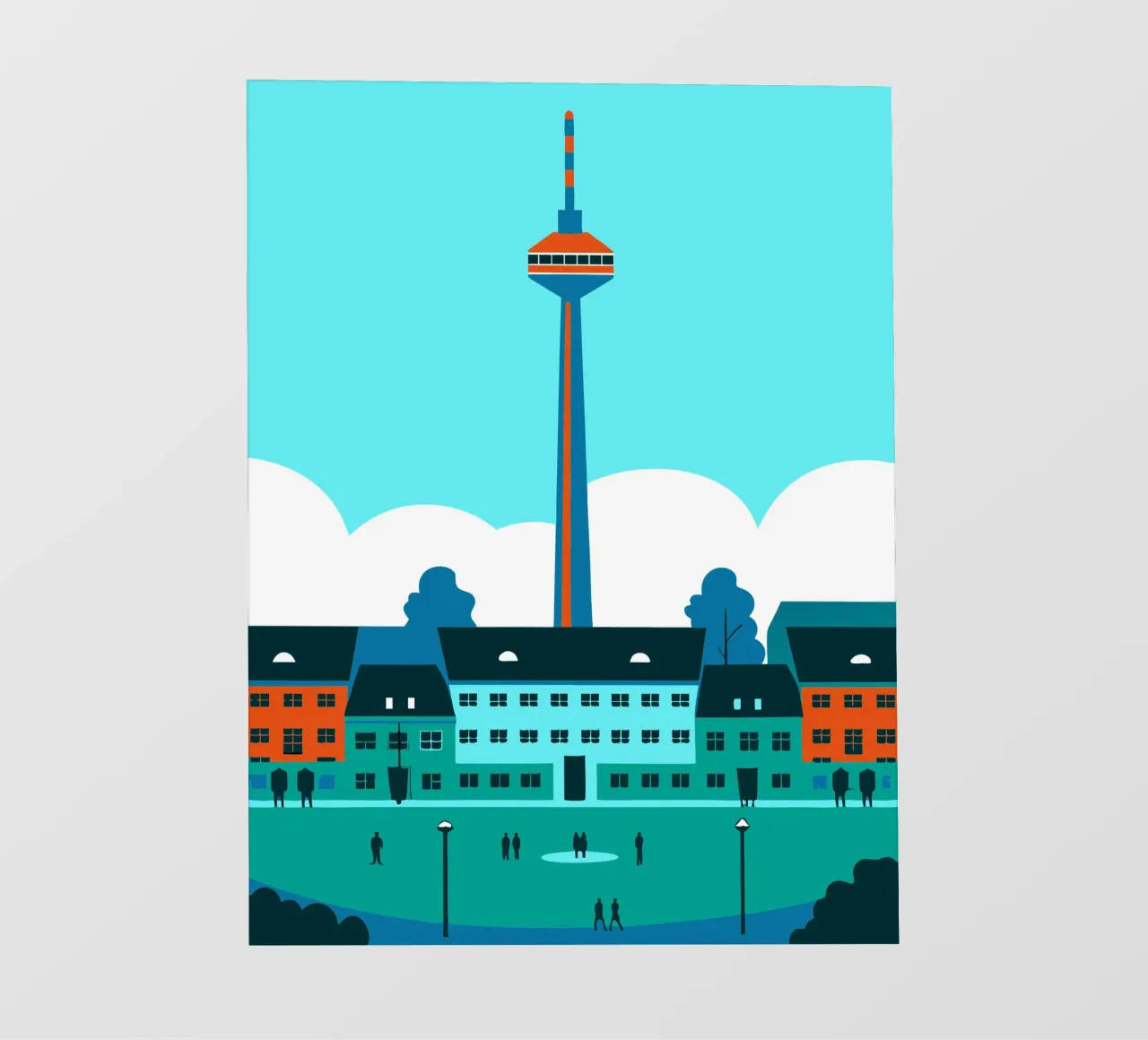City of Berlin photo wallpaper by TODAY'S SHOP