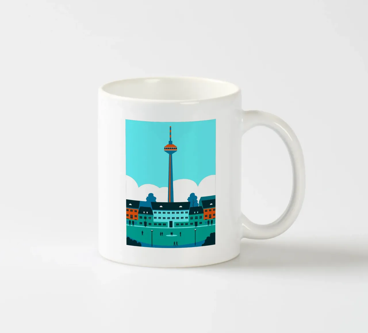 Città di Berlino tazza in ceramica da TODAY'S SHOP