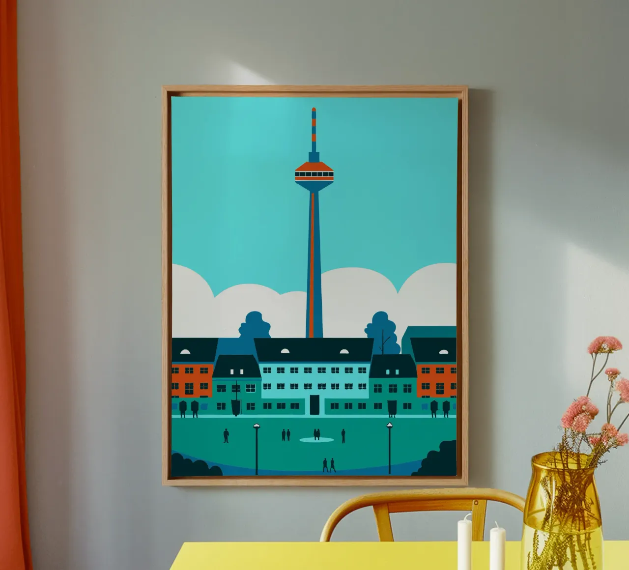 City of Berlin canvas by TODAY'S SHOP