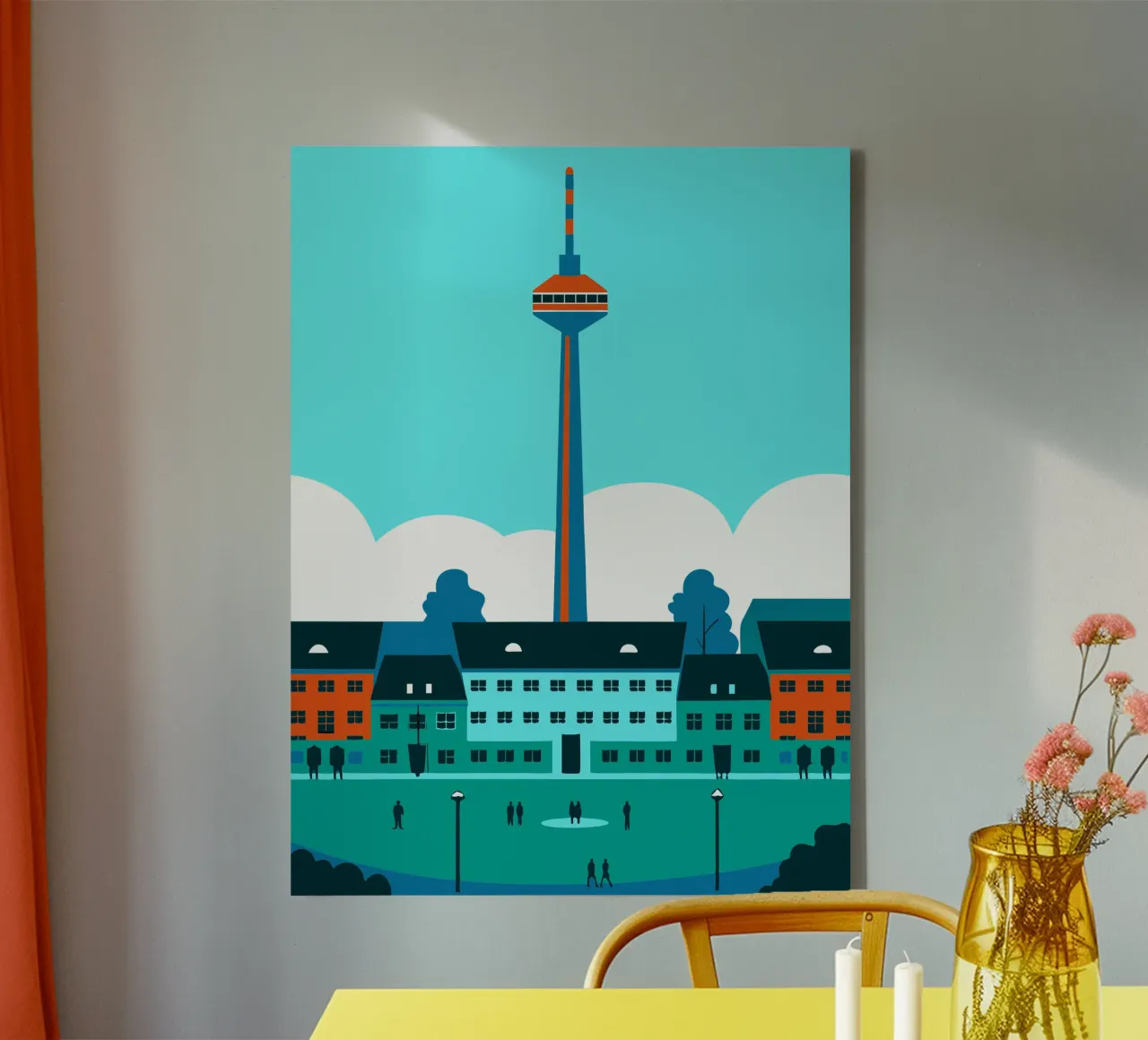 City of Berlin canvas by TODAY'S SHOP