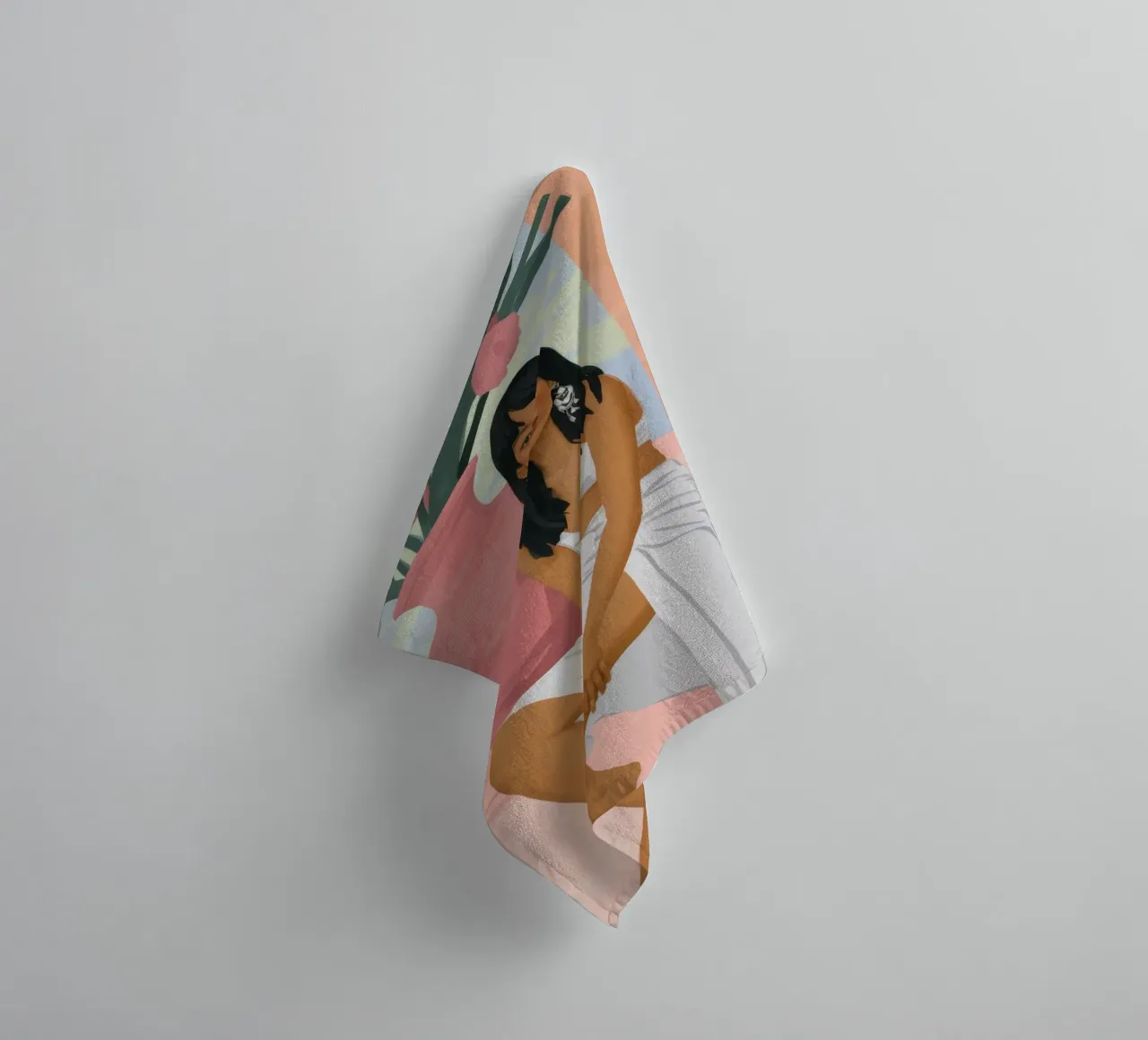 Elegant Simplicity towel by Petal Canvas