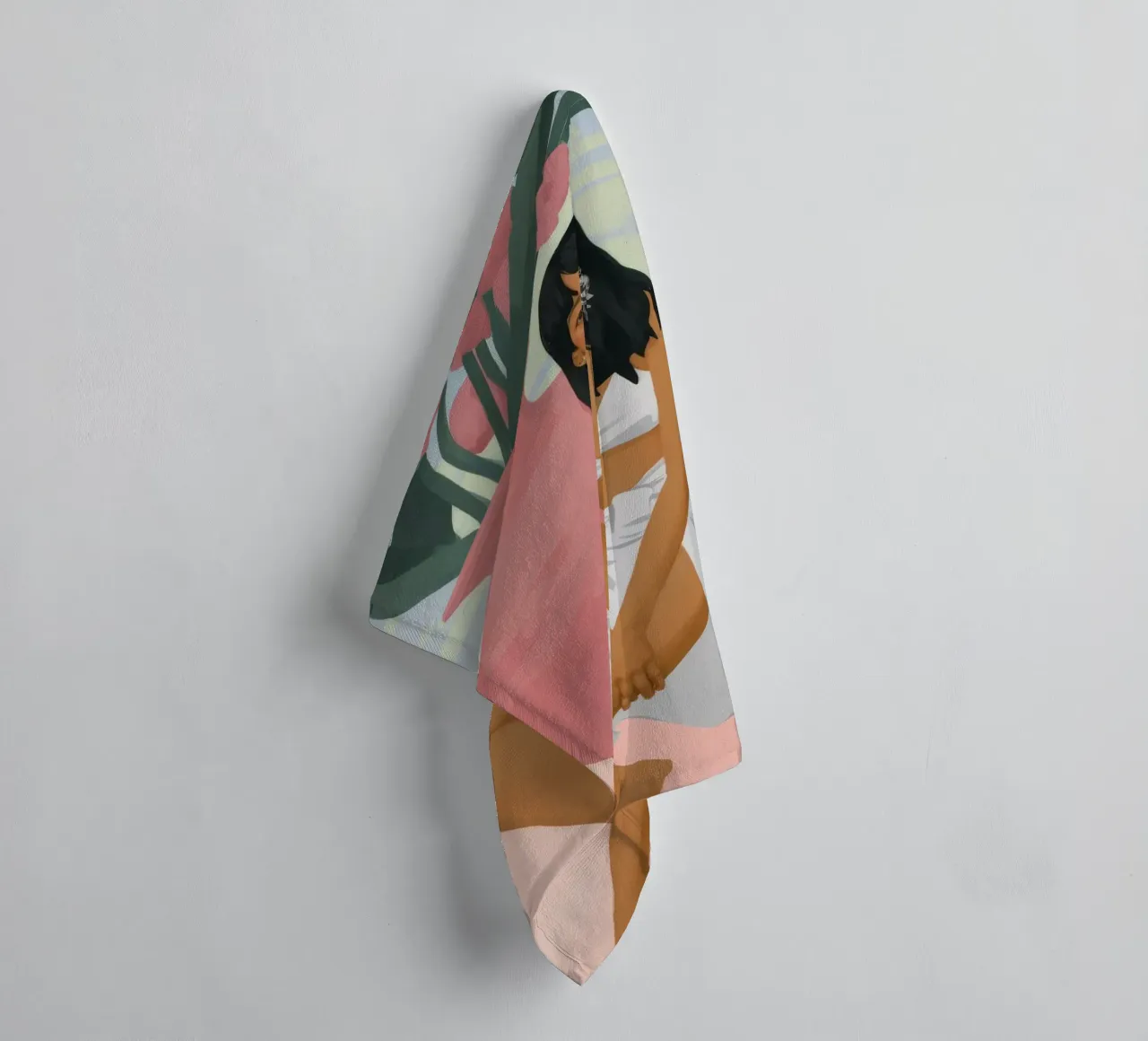 Elegant Simplicity towel by Petal Canvas