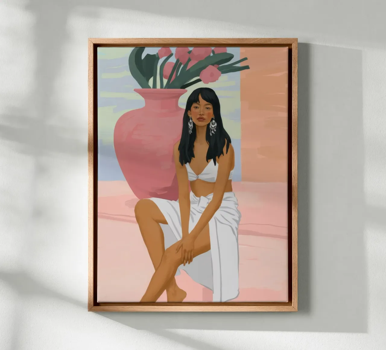 Elegant Simplicity canvas by Petal Canvas