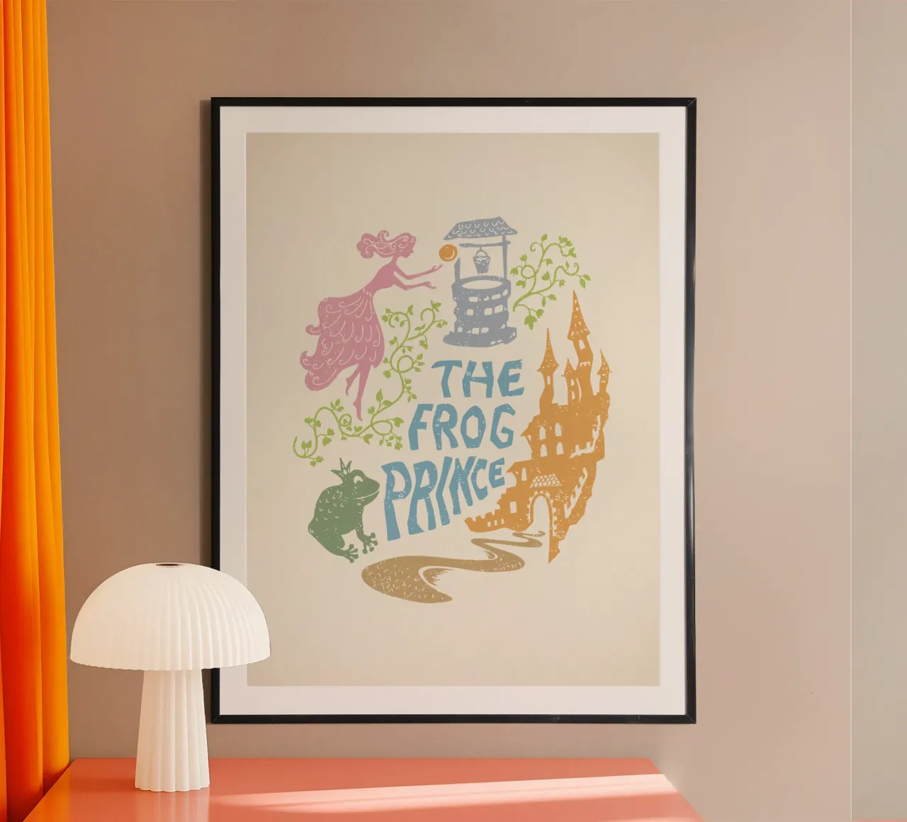 Rey Rana - El cuento del príncipe rana poster de DYDesign