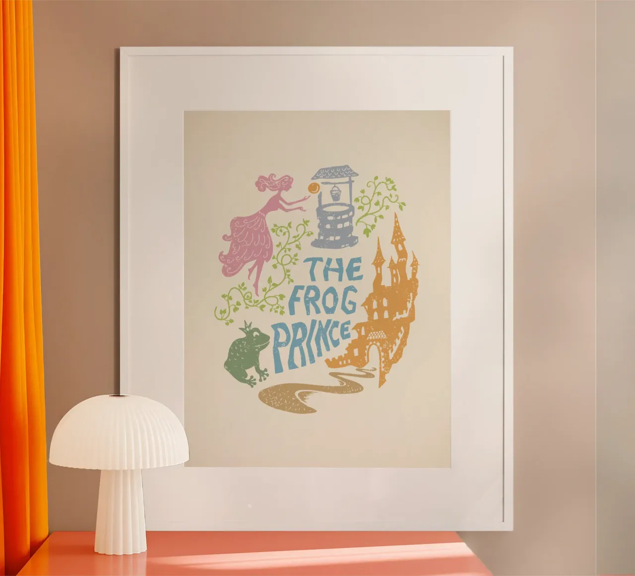 Rey Rana - El cuento del príncipe rana poster de DYDesign