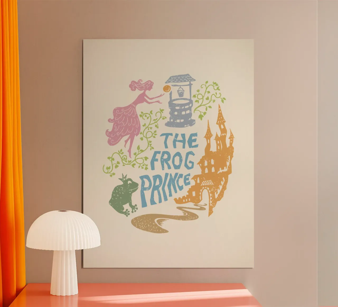 Rey Rana - El cuento del príncipe rana poster de DYDesign