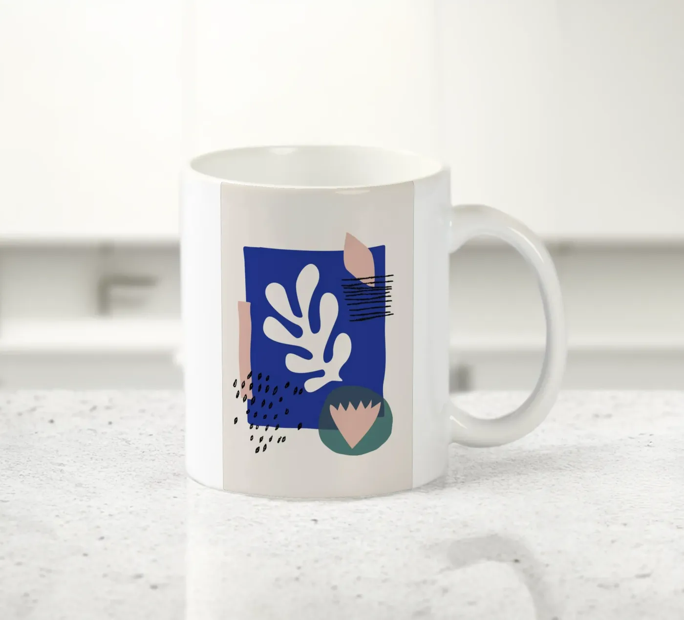 Spring ceramic mug by Pure