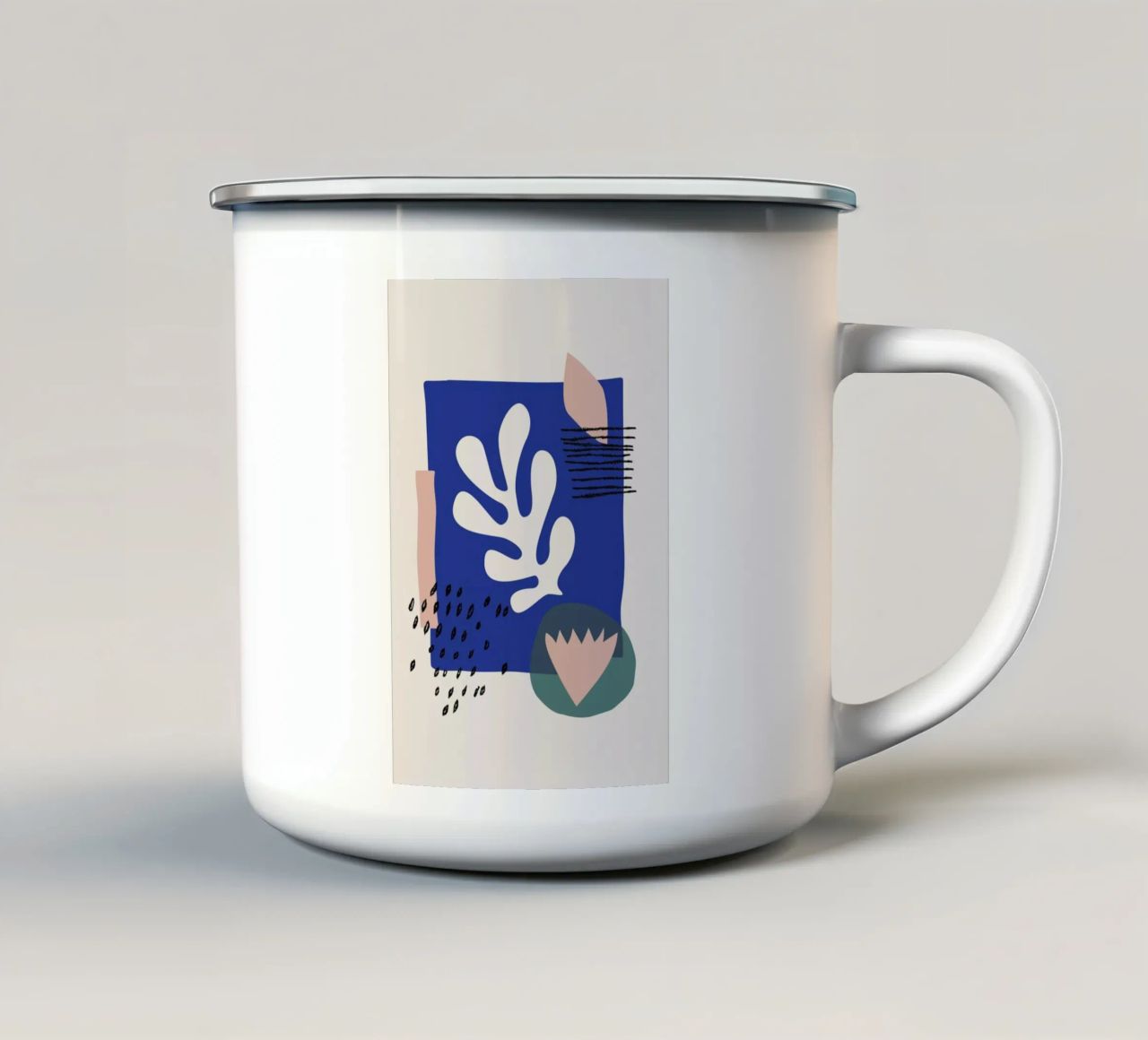 Spring tazza in smalto da Pure