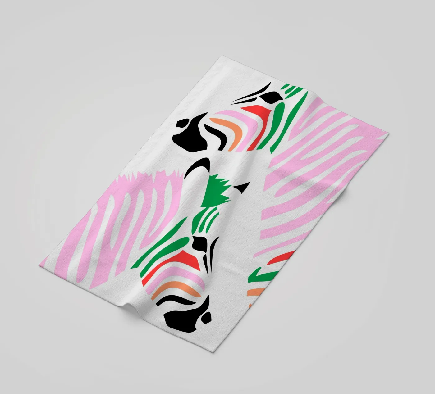 Nice zebra stripes telo mare da Bureau Purpur