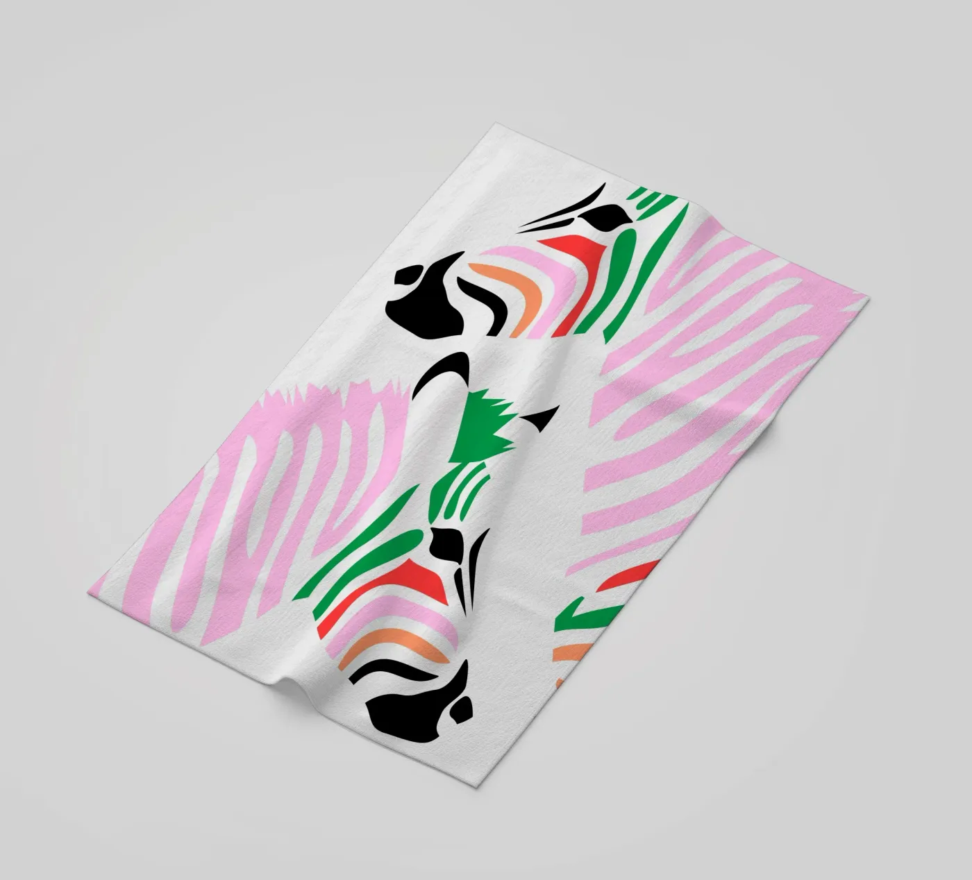Nice zebra stripes telo mare da Bureau Purpur
