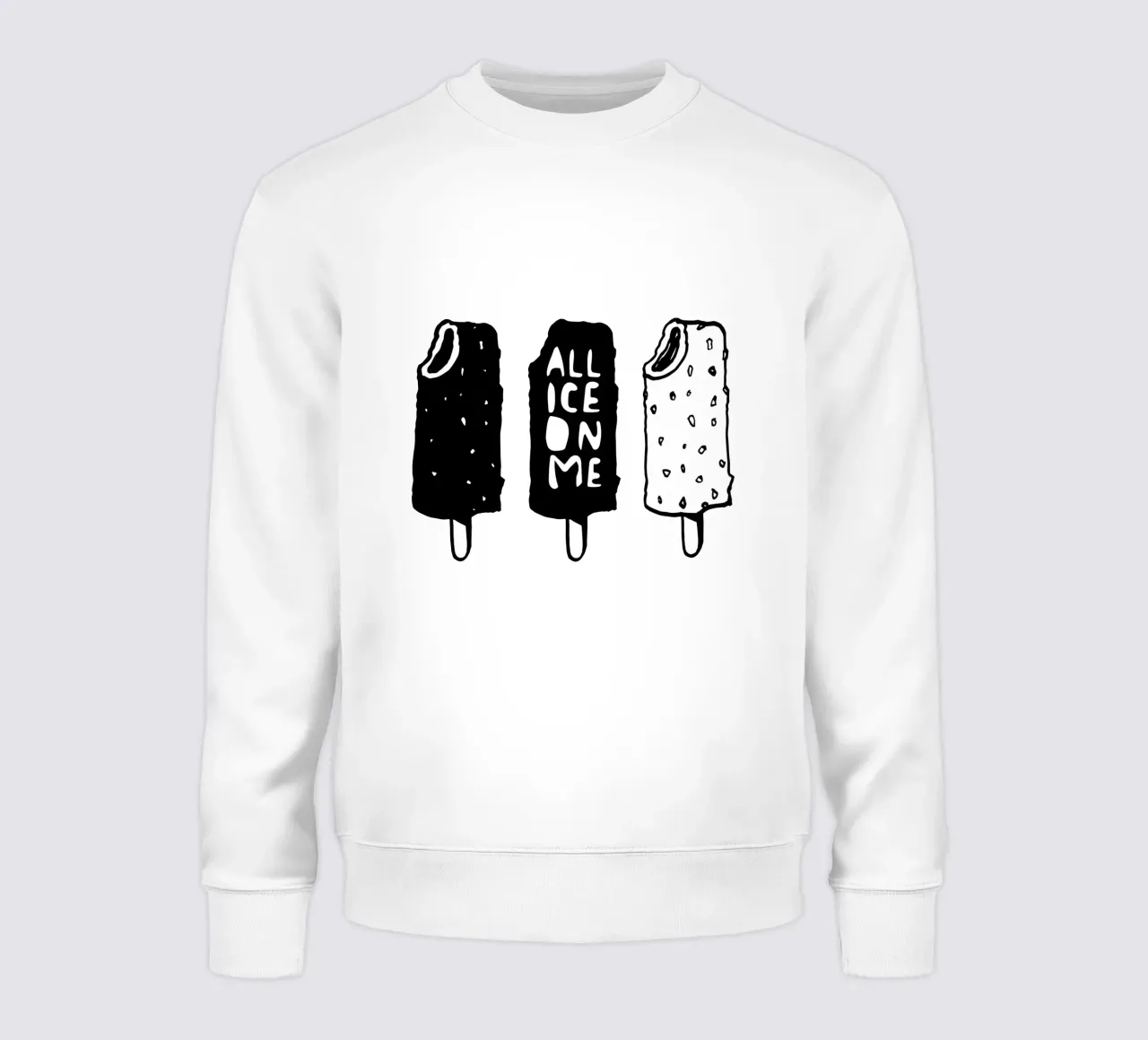 ALL ICE ON ME felpa da Gabi_Schöffel_Illustration