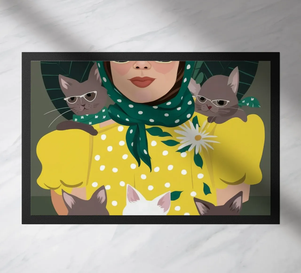 Accogliente compagnia zerbino da Petal Canvas